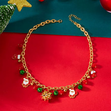 Collier Pendentif de Noël –