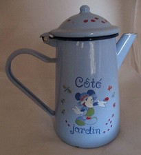 Cafetière tôle émaillée