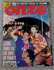 Football onze mondial hors série n° 28 special bilan 1997-1998