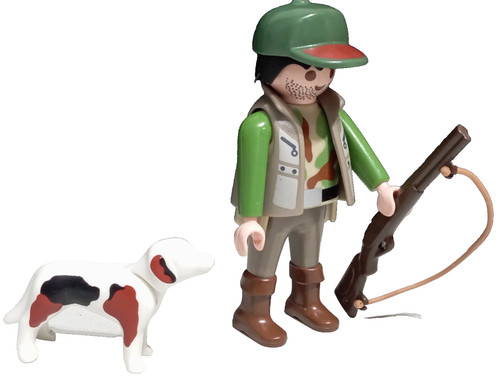 Playmobil figurine chasseur - playmobil,