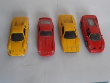 LOT 4 ANCIEN FERRARI F50 DINO 246 GT 250 GTO 388 GTO 1:39 MAISTO