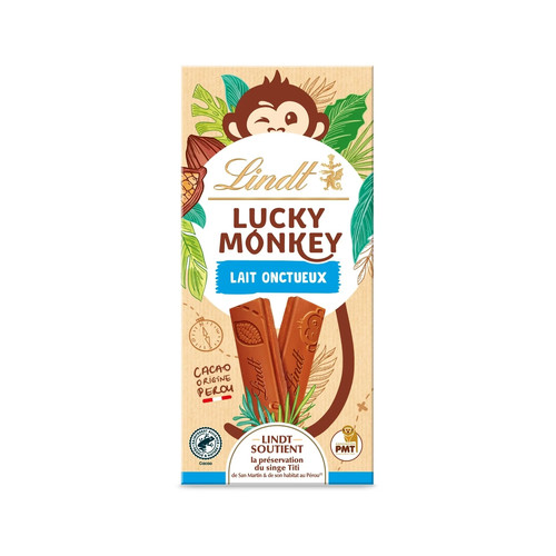 Lindt barres chocolatées lait - lindt,