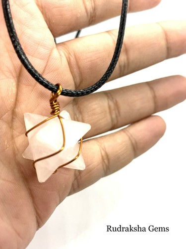 Naturel rose quartz mekaba - naturel,