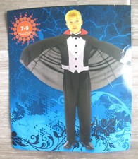 Déguisement MAGICIEN Cape et plastron - 7 à 9 ans - Très bon état