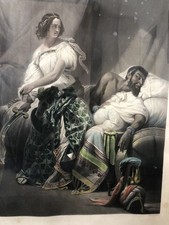 Aquatinte vers 1850 - Gravure