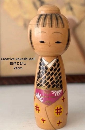 Creative kokeshi doll 21cm - kokeshi,