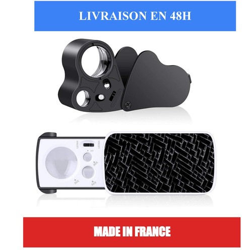 Loupe bijoutier led 30x 60x - bijoutier,