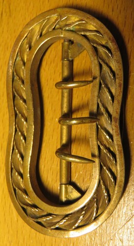 Boucle ceinture bronze - boucle, de
