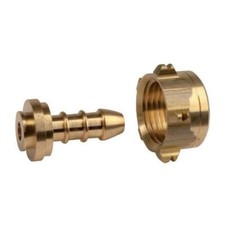 Raccord gaz 2 pièces écrou bouteille tétine