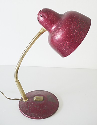 Lampe métal vintage - lampe, en