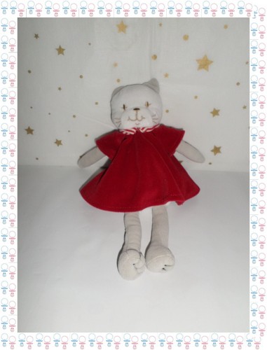 Doudou peluche chat - -,