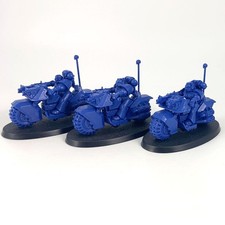 x3 Motos Plastique Warhammer