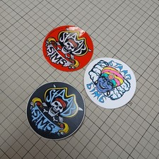 Lot de 3 autocollants vinyle