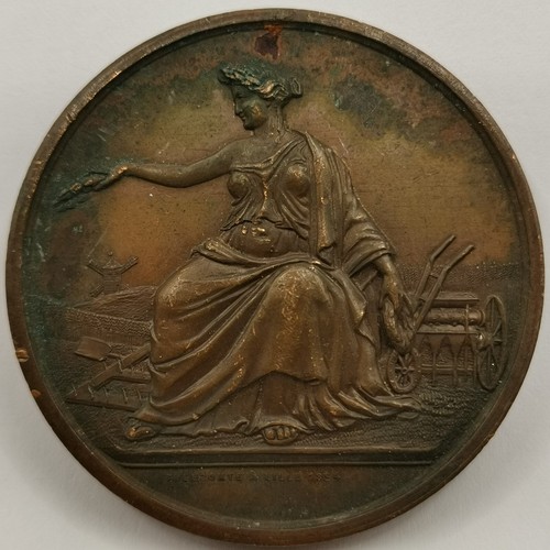 Medaille cuivre comice - medaille,