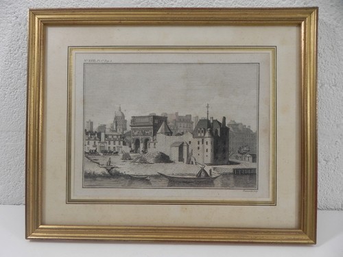 Gravure ancienne xviiie - ancienne,