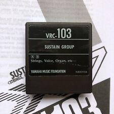 Data cartridge - cartouche VRC-103 SUSTAIN GROUP pour Yamaha DX7 + copie livret