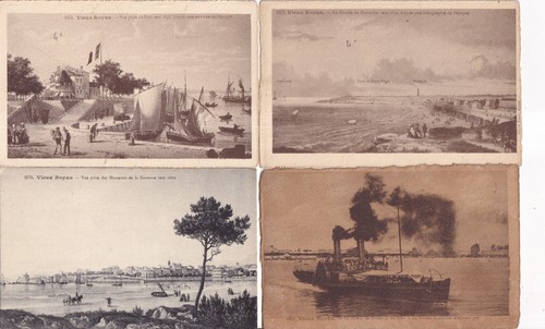 Lot cartes postales - lot, 4