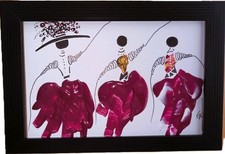 Tableau abstrait- Peinture