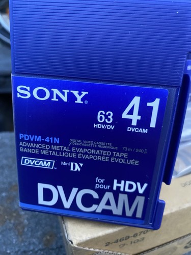 Sony pdvm 41n cassette dvcam - pdvm-41n,
