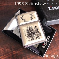 Phare Zippo Scrimshaw Whale