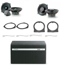 Set 6 Haut-Parleurs + Caisson de Basse Bombe Focal Universel pour Civic EP1 2001