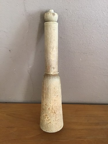 Ancien pilon bois - ancien,