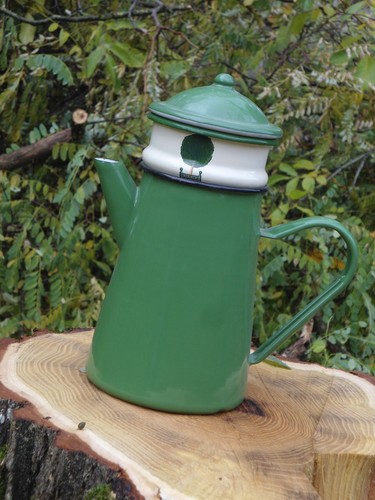 Cafetiere filtre emaillee - cafetiere,
