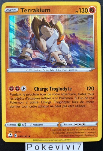 Carte pokemon terrakium - carte,
