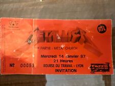 Ticket De Concert Metallica