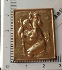 R09208 petite plaque dorée St