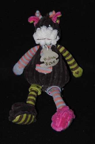 Peluche doudou vache - , histoire