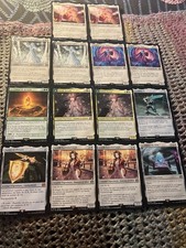 Lot De Cartes Magic Final Fantasy 30 Cartes Blanc Vert Légendes Lien De Vie VF