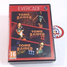 Tomb Raider Collection 1 (I,II,III) - Cartouche Cartridge Evercade n°40 NEW