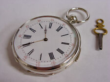RARE montre Duplex à sonnerie Emile Borle Antique Quarter repeater pocket watch