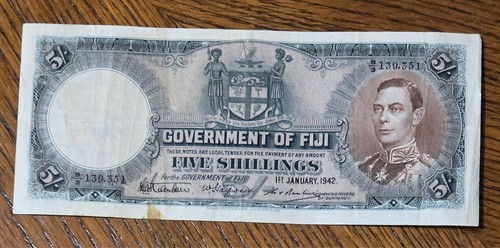 Vintage crispy banknote from - ,
