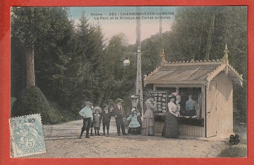 Cpa charbonnieres les - charbonnieres,