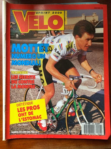 Velo sprint 244 - n°244, 6/1989