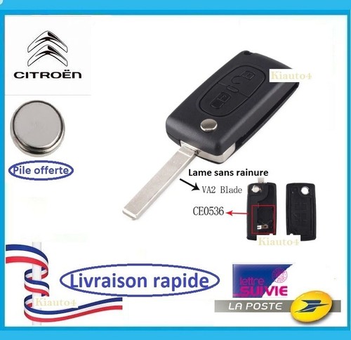 Coque clé plip boitier - , 2bt