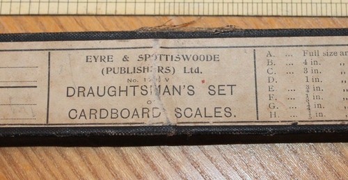 Ancienne règle calculer - ,