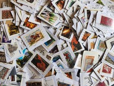 Lot de 500 timbres oblitérés