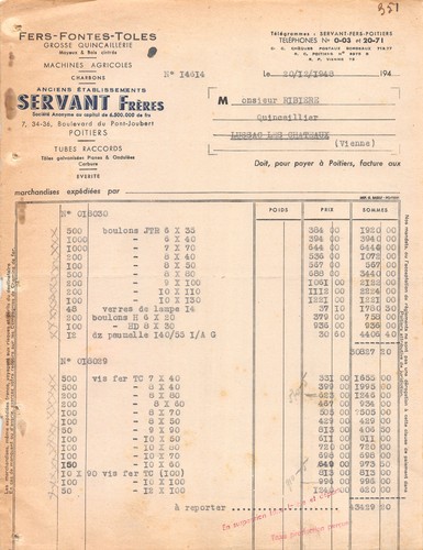 1948 fers fontes - 1948,