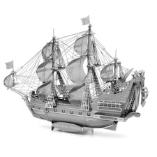 Noir Perle Bateau Pirate 3D