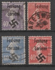 Timbres de Guerre -Deutsches