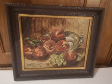 Tableau huile nature - tableau,