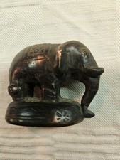 Ancien Poids À Opium Bronze