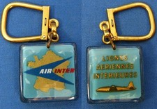 Porte-clés Bourbon - AIR INTER - Compagnie Aérienne Lignes Aériennes Interieures