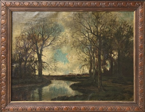 Impressionist antique original - impressionist,