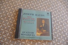 HAYDN CD TROIS QUATUORS OEUVRE