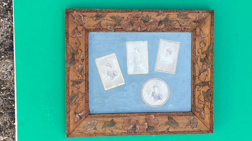 Ancien cadre bois - ancien,