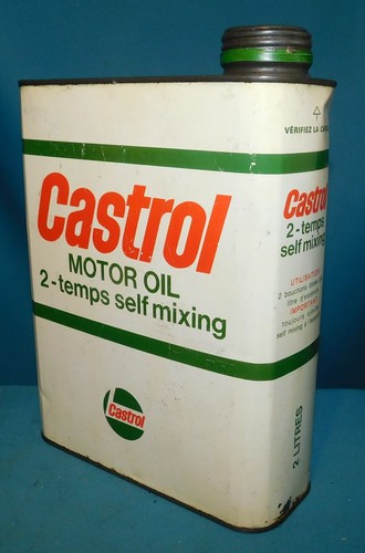 Ancien bidon huile castrol - 2l,
